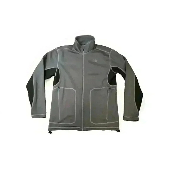 North Face Mens Stealth Byron 2.0 Full Zip Fleece Jacket Medium 4508l - Picture 1 of 8